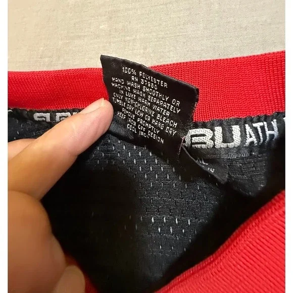 Vintage FUBU Athletic NBA Basketball Jersey Black Mens Size XL Sleeveless 90s - Picture 2 of 6